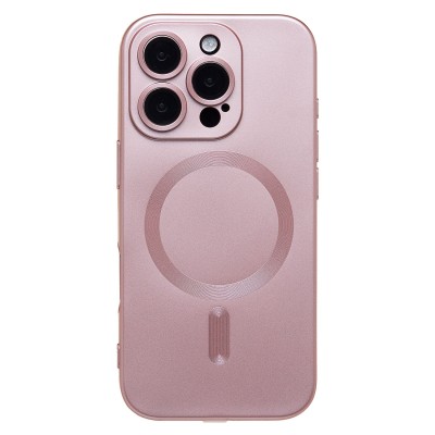 Чехол-накладка для Apple iPhone 16 Pro (светло-розовый) - SM020 Matte SafeMag