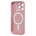 Чехол-накладка для Apple iPhone 16 Pro (светло-розовый) - SM020 Matte SafeMag