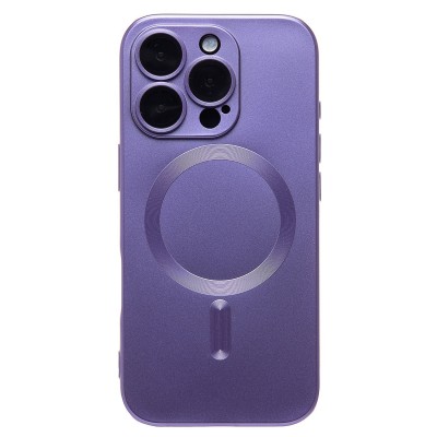 Чехол-накладка для Apple iPhone 16 Pro (сиреневый) - SM020 Matte SafeMag