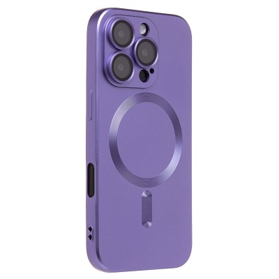 Чехол-накладка для Apple iPhone 16 Pro (сиреневый) - SM020 Matte SafeMag