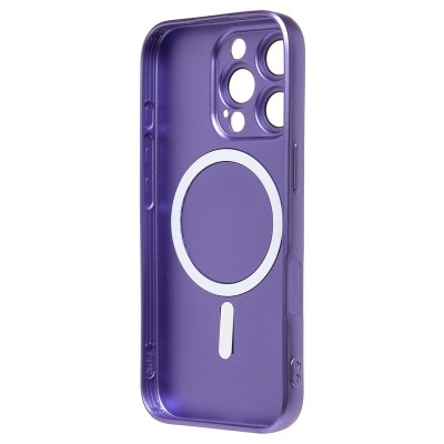 Чехол-накладка для Apple iPhone 16 Pro (сиреневый) - SM020 Matte SafeMag
