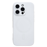 Чехол-накладка для Apple iPhone 16 Pro (белый) - SM020 Matte SafeMag