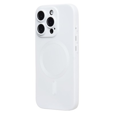 Чехол-накладка для Apple iPhone 16 Pro (белый) - SM020 Matte SafeMag