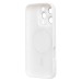 Чехол-накладка для Apple iPhone 16 Pro (белый) - SM020 Matte SafeMag