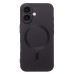 Чехол-накладка для Apple iPhone 16 (черный) - SM020 Matte SafeMag