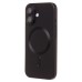 Чехол-накладка для Apple iPhone 16 (черный) - SM020 Matte SafeMag