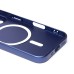 Чехол-накладка для Apple iPhone 16 (темно-синий) - SM020 Matte SafeMag