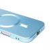 Чехол-накладка для Apple iPhone 16 (голубой) - SM020 Matte SafeMag