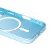 Чехол-накладка для Apple iPhone 16 (голубой) - SM020 Matte SafeMag