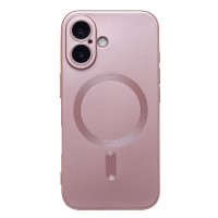 Чехол-накладка для Apple iPhone 16 (светло-розовый) - SM020 Matte SafeMag