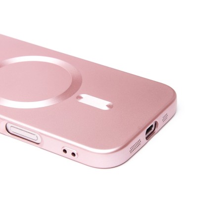 Чехол-накладка для Apple iPhone 16 (светло-розовый) - SM020 Matte SafeMag
