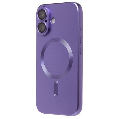 Чехол-накладка для Apple iPhone 16 (сиреневый) - SM020 Matte SafeMag