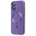 Чехол-накладка для Apple iPhone 16 (сиреневый) - SM020 Matte SafeMag