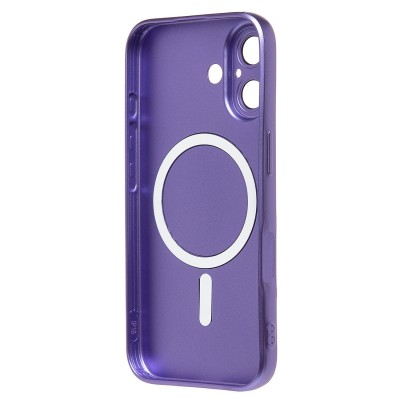 Чехол-накладка для Apple iPhone 16 (сиреневый) - SM020 Matte SafeMag