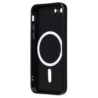 Чехол-накладка для Apple iPhone 8 (черный) - SM020 Matte SafeMag