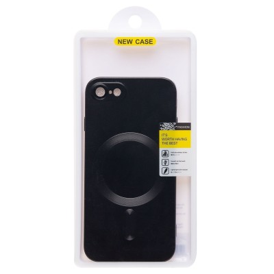 Чехол-накладка для Apple iPhone 8 (черный) - SM020 Matte SafeMag