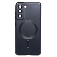 Чехол-накладка для Samsung Galaxy S21 FE (черный) - SM020 Matte SafeMag