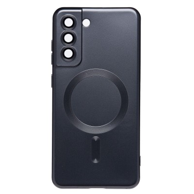 Чехол-накладка для Samsung Galaxy S21 FE (черный) - SM020 Matte SafeMag