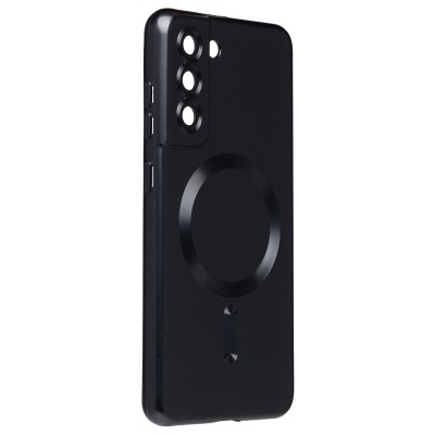 Чехол-накладка для Samsung Galaxy S21 FE (черный) - SM020 Matte SafeMag