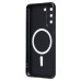 Чехол-накладка для Samsung Galaxy S21 FE (черный) - SM020 Matte SafeMag
