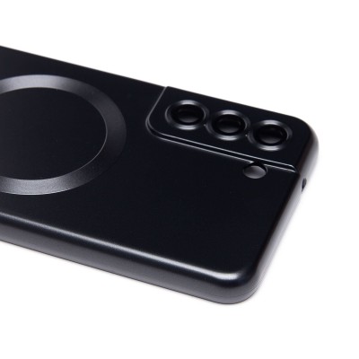 Чехол-накладка для Samsung Galaxy S21 FE (черный) - SM020 Matte SafeMag