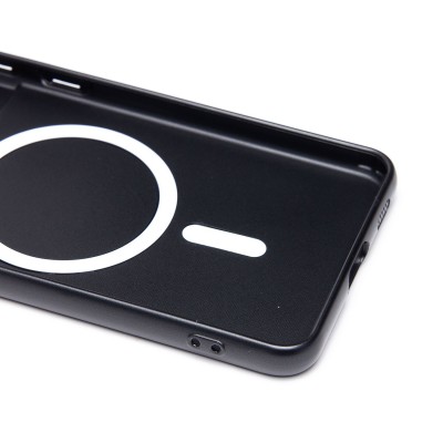 Чехол-накладка для Samsung Galaxy S21 FE (черный) - SM020 Matte SafeMag