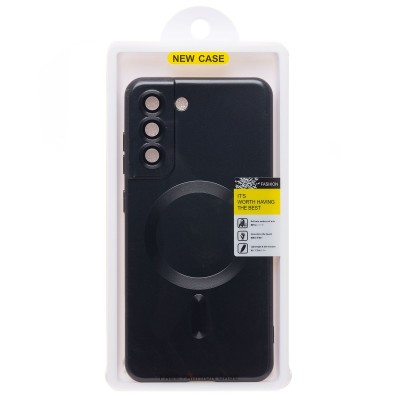 Чехол-накладка для Samsung Galaxy S21 FE (черный) - SM020 Matte SafeMag