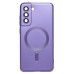 Чехол-накладка для Samsung Galaxy S21 FE (сиреневый) - SM020 Matte SafeMag