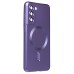 Чехол-накладка для Samsung Galaxy S21 FE (сиреневый) - SM020 Matte SafeMag