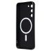 Чехол-накладка для Samsung Galaxy S23 Plus (черный) - SM020 Matte SafeMag