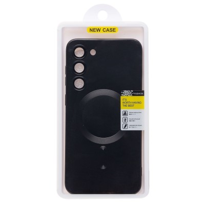 Чехол-накладка для Samsung Galaxy S23 Plus (черный) - SM020 Matte SafeMag