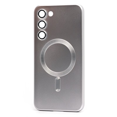 Чехол-накладка для Samsung Galaxy S23 Plus (титановый) - SM020 Matte SafeMag