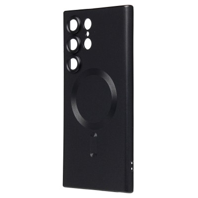 Чехол-накладка для Samsung Galaxy S23 Ultra (черный) - SM020 Matte SafeMag