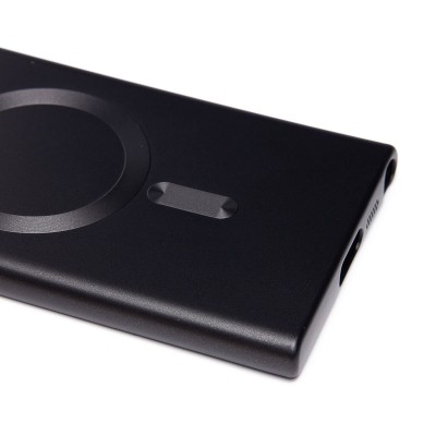 Чехол-накладка для Samsung Galaxy S23 Ultra (черный) - SM020 Matte SafeMag