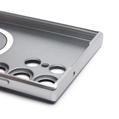 Чехол-накладка для Samsung Galaxy S23 Ultra (титановый) - SM020 Matte SafeMag