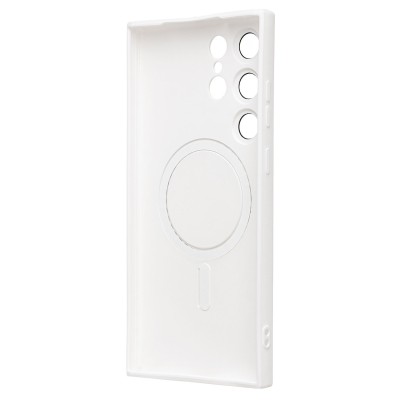 Чехол-накладка для Samsung Galaxy S23 Ultra (белый) - SM020 Matte SafeMag Чехол-накладка для Samsung Galaxy S23 Ultra (белый) - SM020 Matte SafeMag