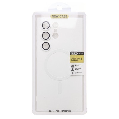 Чехол-накладка для Samsung Galaxy S23 Ultra (белый) - SM020 Matte SafeMag Чехол-накладка для Samsung Galaxy S23 Ultra (белый) - SM020 Matte SafeMag