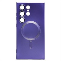 Чехол-накладка для Samsung Galaxy S24 Ultra (сиреневый) - SM020 Matte SafeMag