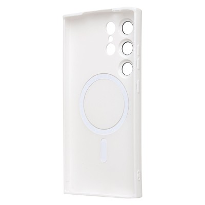 Чехол-накладка для Samsung Galaxy S24 Ultra (белый) - SM020 Matte SafeMag