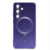 Чехол-накладка для Samsung Galaxy S24 (сиреневый) - SM020 Matte SafeMag
