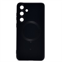 Чехол-накладка для Samsung Galaxy S24+ (черный) - SM020 Matte SafeMag