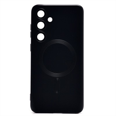 Чехол-накладка для Samsung Galaxy S24+ (черный) - SM020 Matte SafeMag