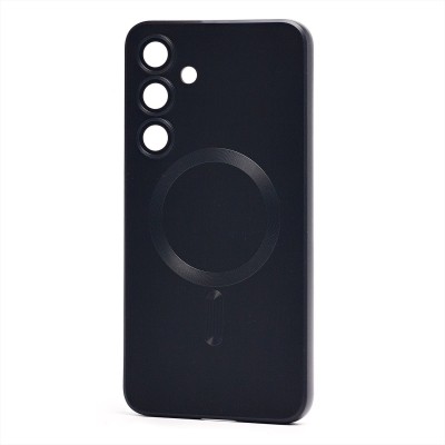 Чехол-накладка для Samsung Galaxy S24+ (черный) - SM020 Matte SafeMag