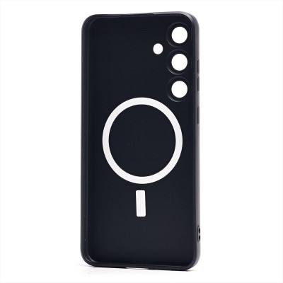 Чехол-накладка для Samsung Galaxy S24+ (черный) - SM020 Matte SafeMag