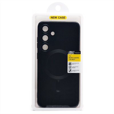Чехол-накладка для Samsung Galaxy S24+ (черный) - SM020 Matte SafeMag