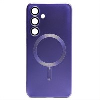 Чехол-накладка для Samsung Galaxy S24+ (сиреневый) - SM020 Matte SafeMag