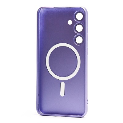 Чехол-накладка для Samsung Galaxy S24+ (сиреневый) - SM020 Matte SafeMag