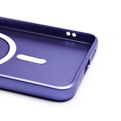 Чехол-накладка для Samsung Galaxy S24+ (сиреневый) - SM020 Matte SafeMag