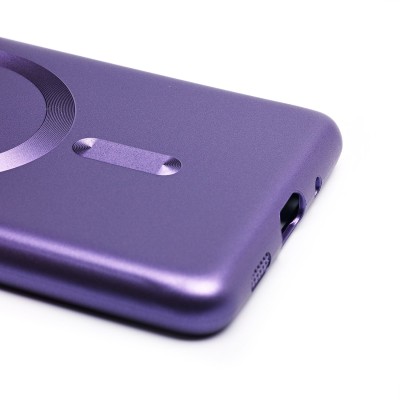 Чехол-накладка для Samsung G780 Galaxy S20FE (сиреневый) - SM020 Matte SafeMag