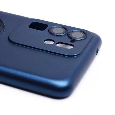 Чехол-накладка для Samsung G988 Galaxy S20 Ultra (темно-синий) - SM020 Matte SafeMag